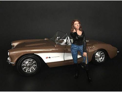 American Diorama 38196 Collectible Miniature Car - Blue/Black, Bleu/ Noir, S