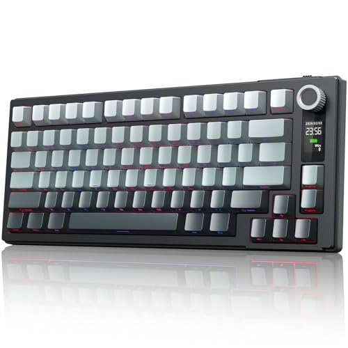 MOKURU Wireless Mechanical Keyboard Three Mode BT