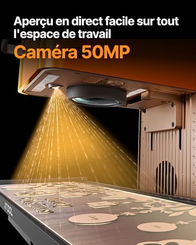 F2 Graveur Laser 2 en 1, 5W IR & 15W Diode, pour Usage Commercial