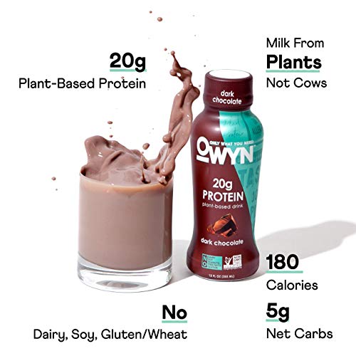 OWYN Vegan Protein Shake, 20g Plant Based Protein from Organic Pumpkin