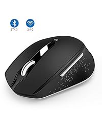 Seenda Dual Mode Wireless Bluetooth Mouse RF inalámbrico Óptico 800DPI ratón