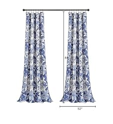 Lush Decor Sydney Light Filtering Window Curtain