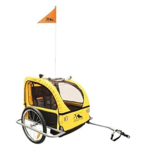 M-Wave Kids Carry All A40 Bicycle Trailer – Yellow