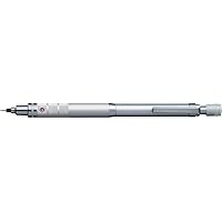 uni Kuru Toga Roulette Model Auto Lead Rotation 0.5mm Mechanical Pencil, Silver Body (M510171P.26)