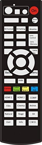 CLOB Compatible Universal Projector Remote Control for JVC projector -Model: DLA-X550R