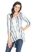 Frumos Womens Tunic Top For Leggings High Low T-Shirts WH-Navy Bamboo X-Large