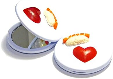 Sushi Love Compact Mirror - Tiny Food Jewelry