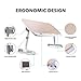 AboveTEK Laptop Desk for Bed, Portable Table Tray with Foldable Legs, Height Adjustable Notebook Computer Stand for Reading Writing on Bed Couch Sofa Floorthumb 1