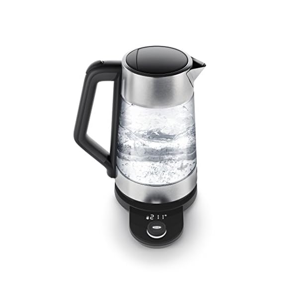 OXO Brew Adjustable Temperature Kettle, Electric, Clear The Home