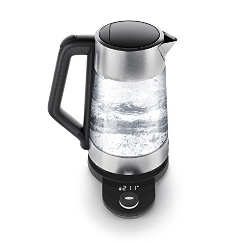 OXO Brew Adjustable Temperature Kettle, Electric, Clear The Home