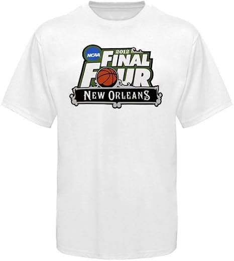 Amazon.com: NCAA 2012 NCAA Men's Basketball Tournament Final Four Logo T-Shirt - White (XX-Large 