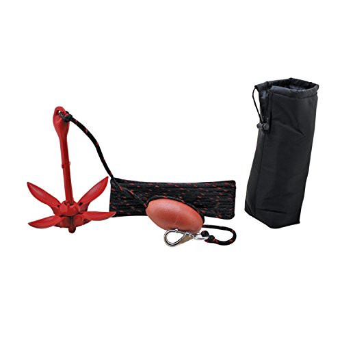 Extreme-Max-30066548-BoatTector-Complete-Grapnel-Anchor-Kit-for-Small-Boats-Kayaks-PWC-Jet-Ski-Paddle-Boards-etc-35-lbs