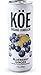 Koe Kombucha Cans, Blueberry Ginger | Organic Sparkling Fruit Drinks With Live Probiotics and Vitamin C | 12 oz Pack of 12