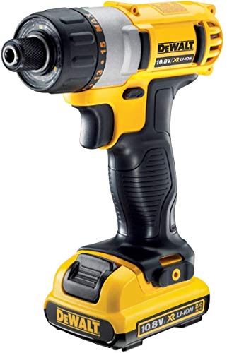 DeWalt DCF610D2-QW DCF610D2 Akku-Schrauber 1/4", 10,8 V / 2 Ah, 10.8 V, Schwarz, Grau, Gelb – Bild 3