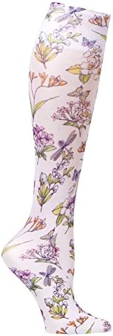 Celeste Stein Mild Compression Knee High Stockings, Wide Calf - Summerfest