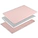 MOSISO Compatible with MacBook Pro 13 inch Case 2015 2014 2013 end 2012 Older Version (Models: A1502 & A1425) with Retina Display, Protective Plastic Hard Shell Case Cover, Rose Quartz