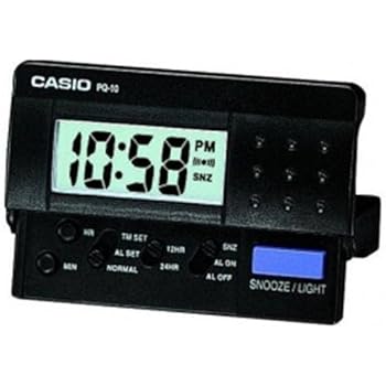 Amazon.com: CASIO Travel Alarm Clock: Casio: Home & Kitchen