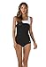 Speedo Women's Endurance+ Color Top One Piece Swimsuit