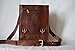 Komal's Passion Leather 11 Inch Handmade Standing Leather Messenger Satchel Bag
