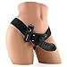 Fetish Fantasy Vibrating Hollow Strap On, Black