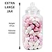 Top Star Vintage Victorian 12 Jar Sweet Shop Candy Buffet Kit Party Pack