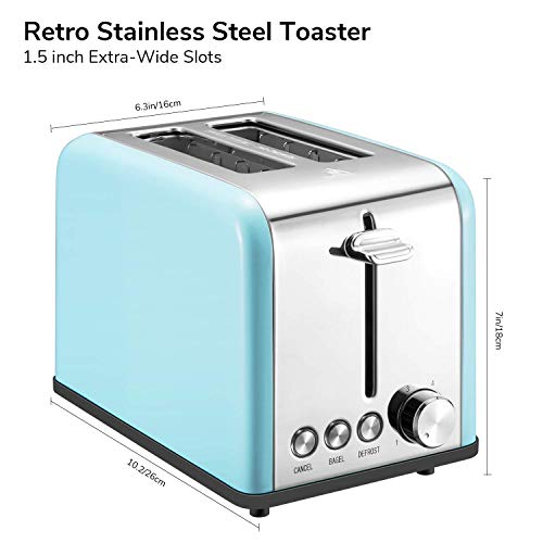 6 Toaster+Defrost+Function+Stainless+Toasters