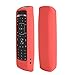 SIKAI Remote Case for Vizio XRT112 / XRV4TV Smart TV Remote Skin-Friendly Silicone Cover for Vizio XRT112 / XRV4TV Remote Control Shockproof Anti-Lost with Remote Loop (Red)