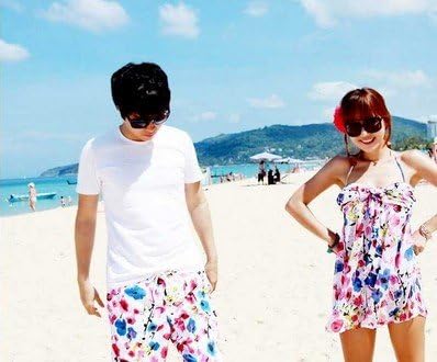 Amazon 今夏 ストライプ 素敵なカップルの水着 ロマンチック 水着彡 海外直送 並行輸入品 こちらの商品の内訳は 番号 2 1点 Xxl 男 のみ 水着 オーバーウェア 通販