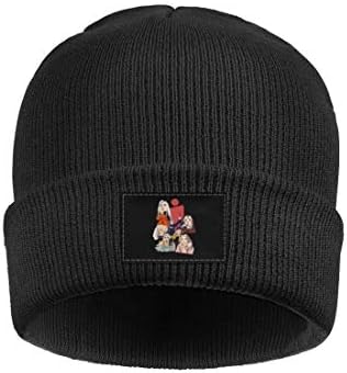 HOPAPALA PngBillie-Eilish-Bellyache- Wool Cuffed Plain Beanie Warm Winter Hats Watch Skull Cap for Men Women