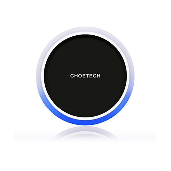 Wireless-Charger-with-Smart-Lighting-Sensor-CHOE-Circle-Qi-Wireless-Charging-Pad-for-LG-G6-Galaxy-Note-5-S6-EdgeS6S6-Edge-Nexus-456-Nokia-Lumia-950xl950-and-All-Qi-Enabled-Devices