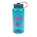 Motivational bottle 34oz Fitness Workout Sports Water Bottle with Unique Timeline | Measurements | Goal Marked Times For Measuring Your Daily Water Intake, BPA Free Non-toxic Tritan (aqua)
