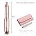 20000 RPM Portable Electric Nail Drill Machine Handpiece Nail File Kit Professional Pen Shape Sets for Home Use or Beauty Salon(Gold)