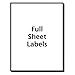 Avery Full-Sheet Printable Shipping Labels, 8.5