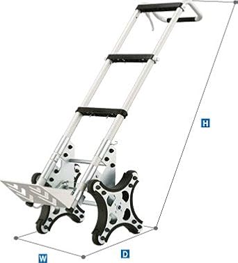 Amazon 階段昇降運搬台車 Ca 77ko ニュースーパーキャリー 台車 産業 研究開発用品 通販
