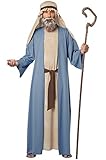 California Costumes Men's Herdsman Noah Adult Costume, Blue/Tan, Small/Medium