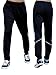 Men's Performance Active Running Jogger Light Weight Soccer Training Pants (US Small/Label X-Large, White)