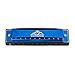 EastRock Blues Harmonica Mouth Organ 10 Hole C Key with Case, Diatonic Harmonica for Professional Player, Beginner, Students gifts, Adult, Friends, Gift Blue