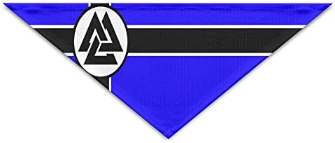 Flag Of New Valhalla Bandana Triangle Neckerchief Bibs Scarfs Accessories For Pet Cats And Baby Puppies The Saliva Dog Towel