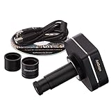 AmScope 1.4MP Fluorescence Microscope Camera + Calibration Kit