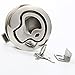 Amarine Made Boat Marine 2” Locking Stainless Steel Flush Pull Slam Latch Hatch Lift 2