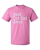 P&B Best Cat Dad Ever Men's T-shirt