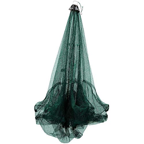 yummyfood Köderfischreuse Nylon Fischernetz Automatisch Faltbarer Fisch Reuse Für Fische, Garnelen, Krabben, 6/10/16… – Bild 8