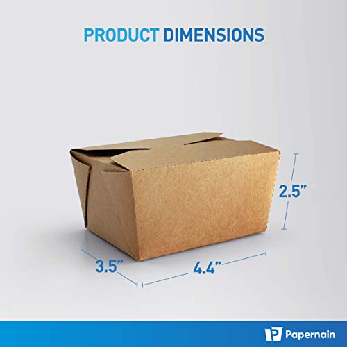 2 36+Count+Kraft+Papernain+Containers+Disposable