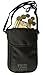 Terrific Choice Neck Wallet Pouch Purse - Travel Organizer Smartphones Pass Cards Cash Tickets Black