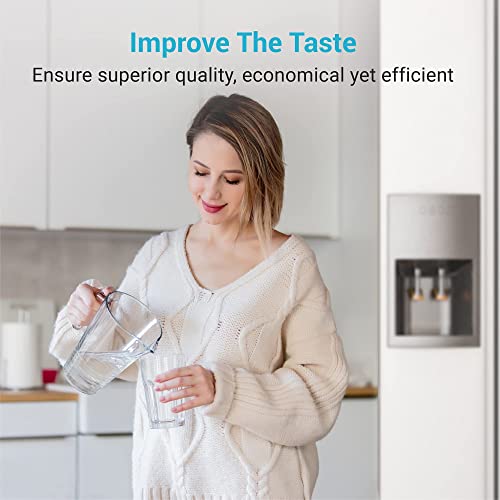 AQUA CREST 7012333 Replacement Refrigerator Ice Maker Water Filter