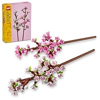 LEGO Cherry Blossom Building Toy for Kids, Girls & Boys, Ages 8+ - Artificial Cherry Blossom Decor for Home & Display - Creative Gift Idea for Plant & Flower Lovers - 40725