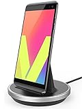 LG V20 Desktop Charging Dock - Type C Charger (slim case compatible) by Encased