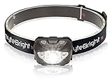 LED Headlamp Flashlight with Red Light – Brightest Headlight for Camping Hiking Running Backpacking Hunting Walking Reading - Waterproof Headlamps - Best Work Head Lamp Light with FREE Batteries!