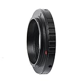 Gosky Camera T Adapter / T Ring for Canon EOS and Telescope - With M42x0.75 T2 Threads