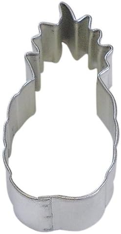 R&M Pineapple 3" Cookie Cutter in Durable, Economical, Tinplated Steel